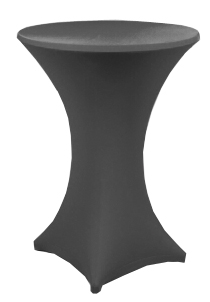 Tischdecke Stehtische Schrumpfmodell Pluto Rot